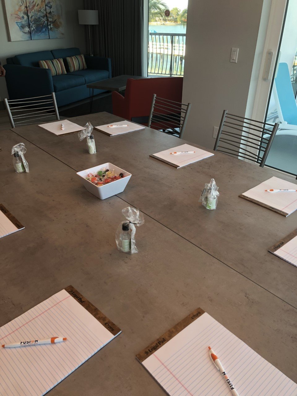 Meeting space at FUSION Resort